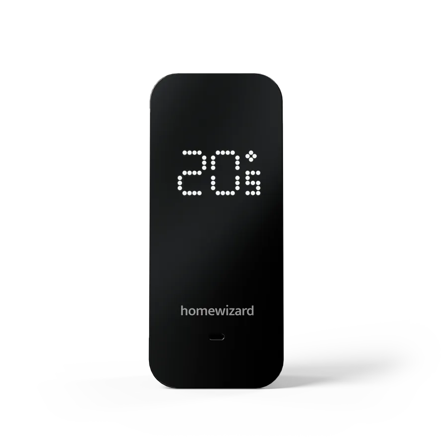 HomeWizard Temperature Humidity Meter, slimme temperatuurmeter en hygrometer met WiFi